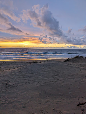 Sunset at Biscarosse Plage