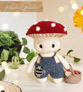 PATRON GRATIS MUÑECO HONGO AMIGURUMI 57819