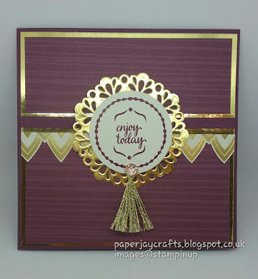 Paperjay Crafts, Eastern Palace, Fresh Fig Exotic Card