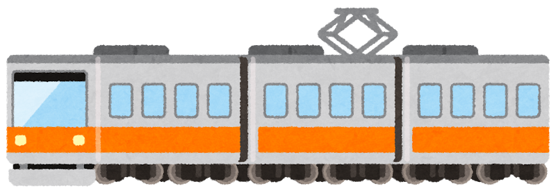 いろいろな色の電車のイラスト かわいいフリー素材集 いらすとや