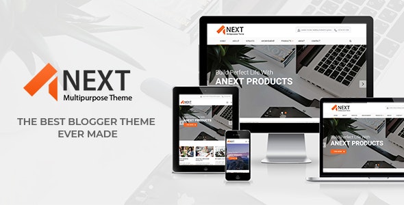 Anext - Responsive Multipurpose Blogger Theme