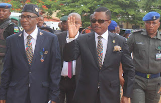 Governor Obiano And Wife Honoured By Boys' & Girls' Brigade Nigeria. [Photos]