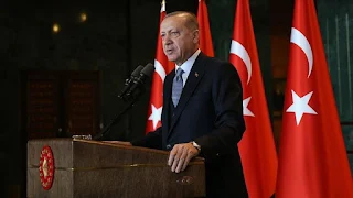  أردوغان : أهنئ مهرجان الهانوكا للشعب اليهودي وأتمنى لهم السلام