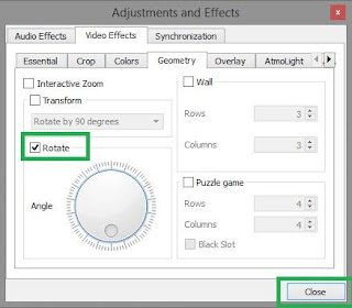 Rotate Videos Use Vlc Player