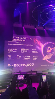 Asus Zenbook 14X OLED SPACE EDITION : Laptop Asus Bernuansa Luar Angkasa