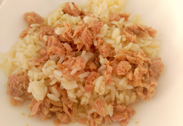 Arroz con atún