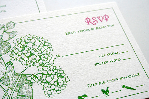 To ensure that you continue to receive wedding invites and are not the 