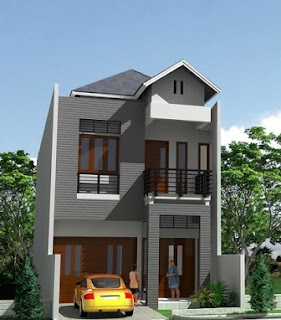 Desain Rumah  Minimalis  2  Lantai  Type 36