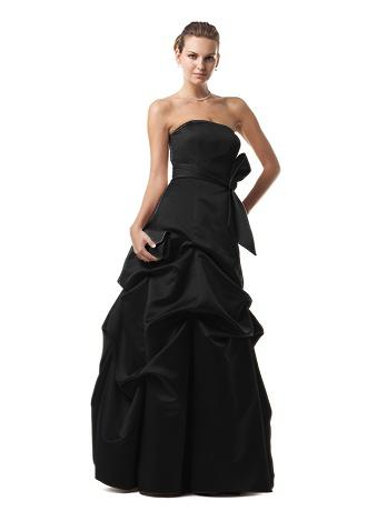 black wedding dress gown bridal prom dress