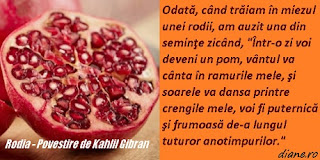 Rodia  Povestire de Kahlil Gibran