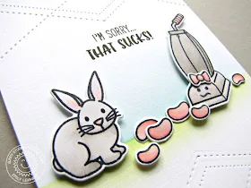 Sunny Studio Stamps: That Sucks Easter Bunny Card by Emily Leiphart