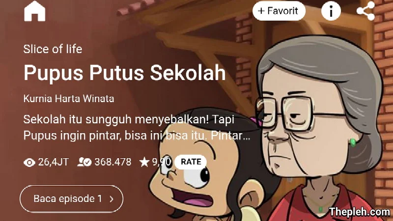 Pupus Putus Sekolah Webtoon Full Bab