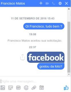 Como inserir uma imagem no bate-papo do Facebook