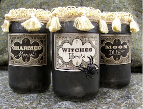 Vintage Spell and Potion Jars