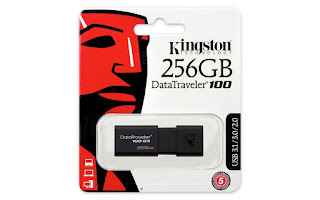 Kingston Kingston Digital DT100G3/256GB 100 G3 USB 3.0 Data Traveler 