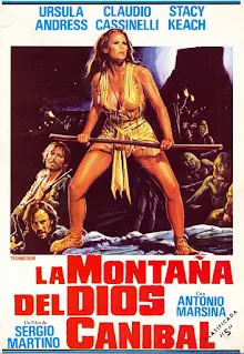 Película - La montaña del dios caníbal (1971)