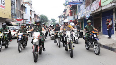 Patroli Bersama Pangdam, Kapolda Sumut: Jangan Coba-Coba Ganggu Medan