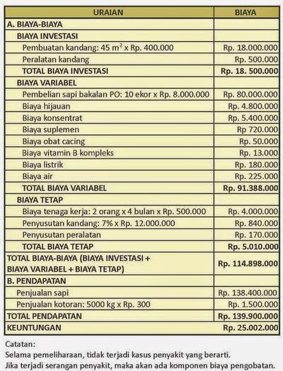 Peluang Bisnis Rumahan Penggemukan Sapi Untung Melimpah