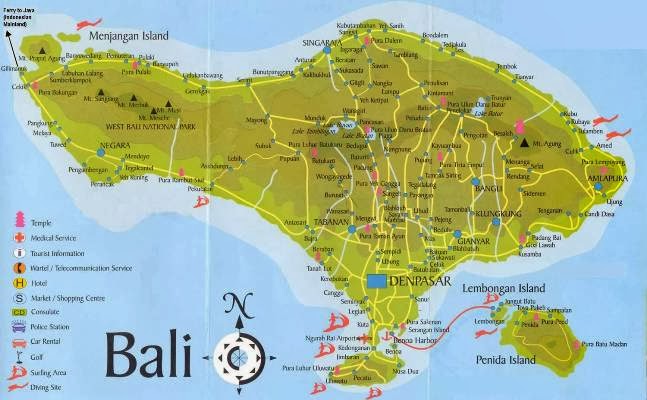 Daftar referensi objek wisata di pulau Bali