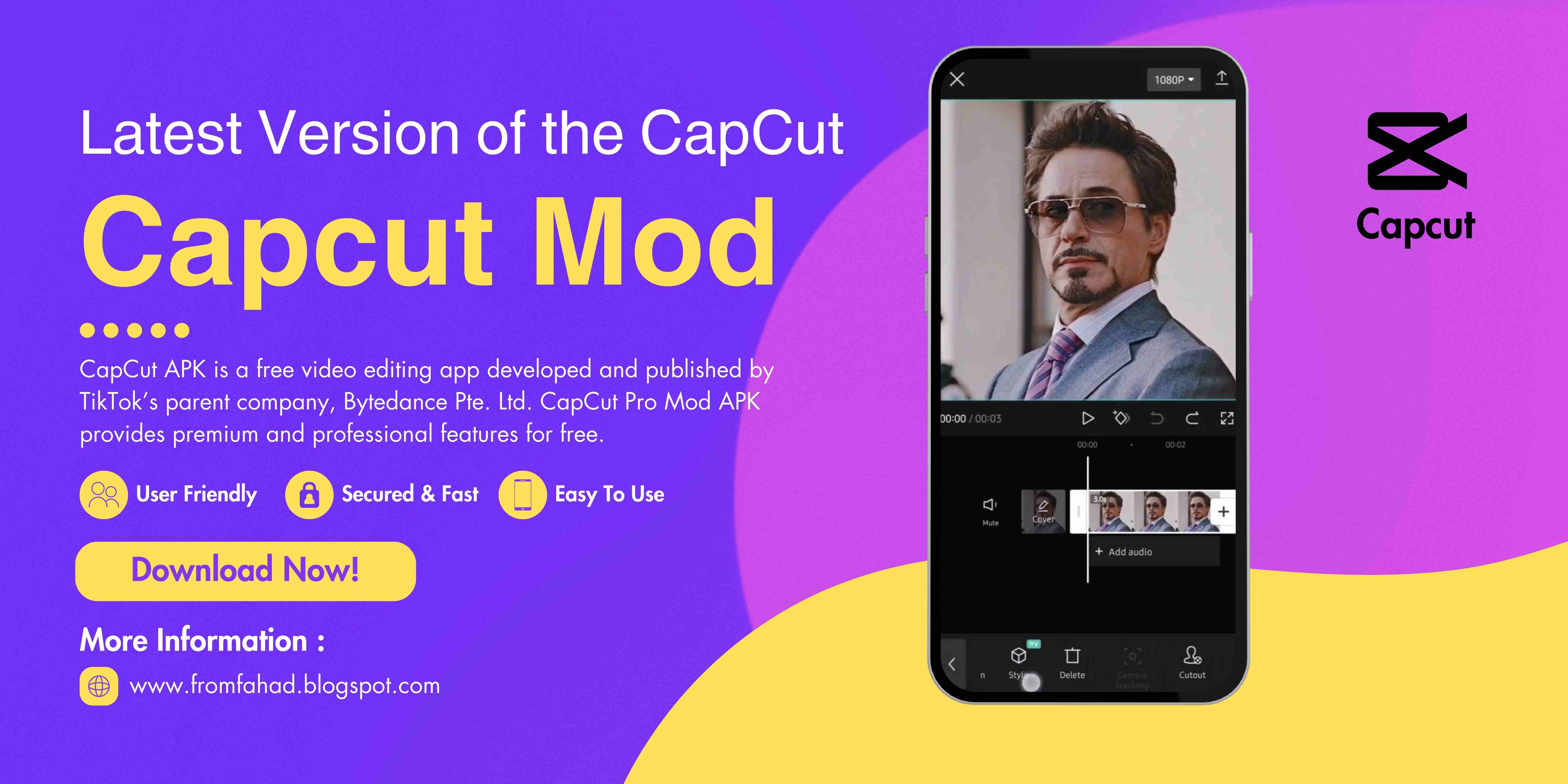 CapCut Mod Apk Banner