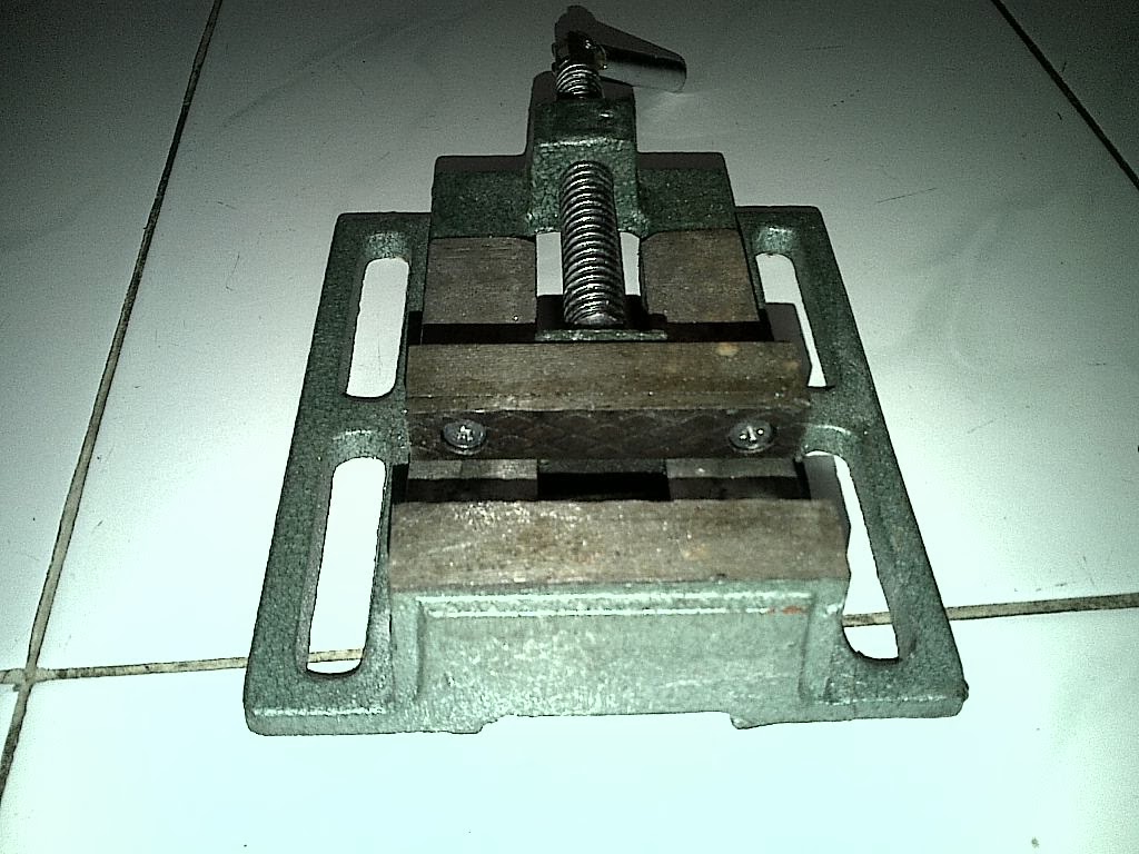 ATOZET SHOP: Mini Vise Drill Stand - Catok Dudukan Bor Tangan