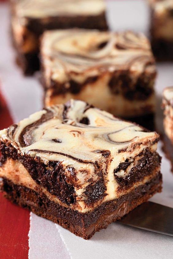 Chocolate Cheesecake Brownies