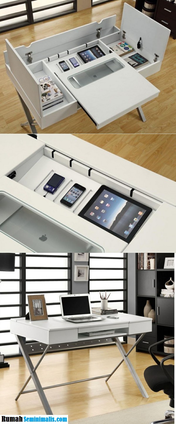 34 Desain  Model Meja  Kantor  Di Rumah Minimalis Idaman Anda