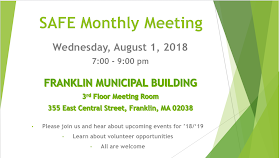 SAFE Coalition - Monthly Meeting - Aug 1