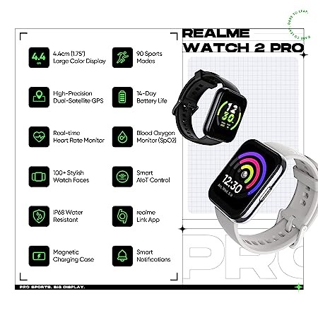 Realme Smart Watch 2 Pro vowprice what mobile  price oye