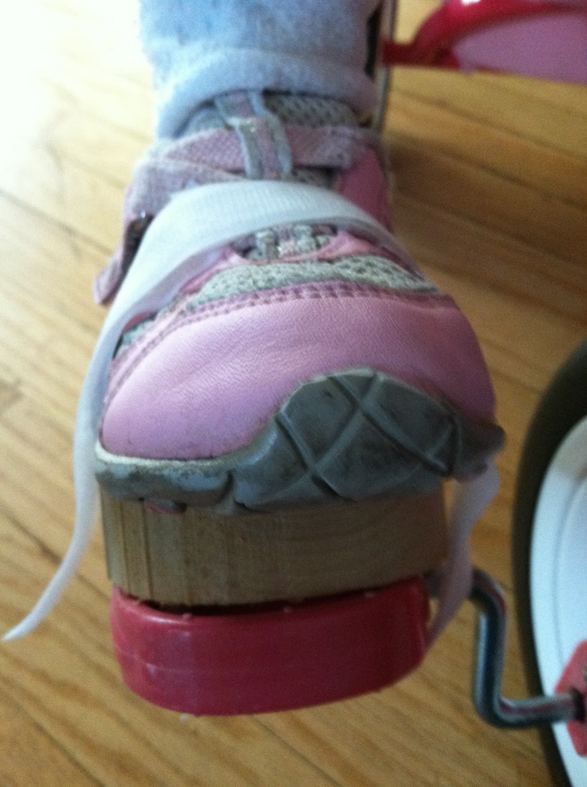 Prayers for baby Rachel: Foot Pedal Riser for Radio Flyer Tricycle