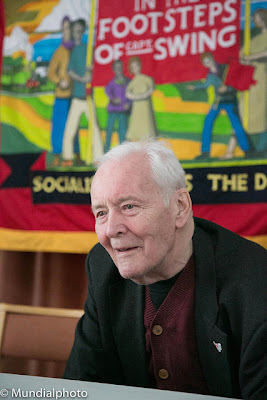 Conversations with Tony Benn, a Woman of Action and Cityclean strike at
a Brighton Fringe event 11 May 2013