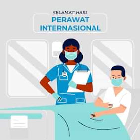 wallpaper ucapan hari perawat internasional