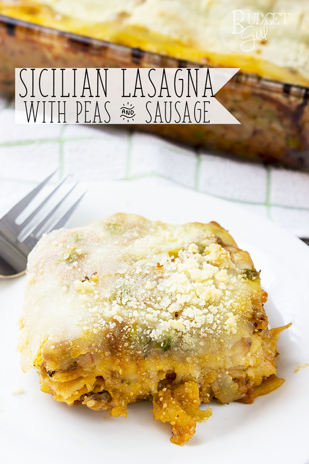 SICILIAN-LASAGNA-WITH-PEAS-SAUSAGE-2