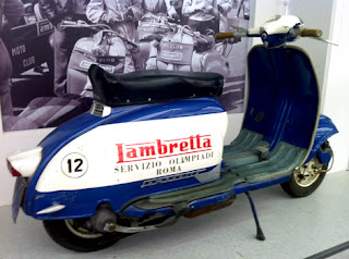 Lambretta inside the Olympics.