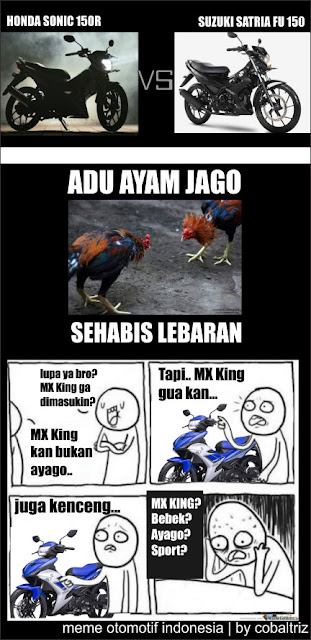 Meme Adu Ayam Jago