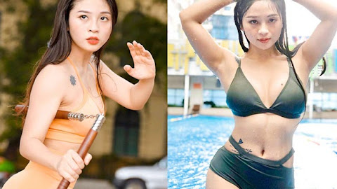 'Hot girl múa côn' mạnh mẽ, uy lực nhưng cũng rất đỗi gợi cảm, quyến rũ