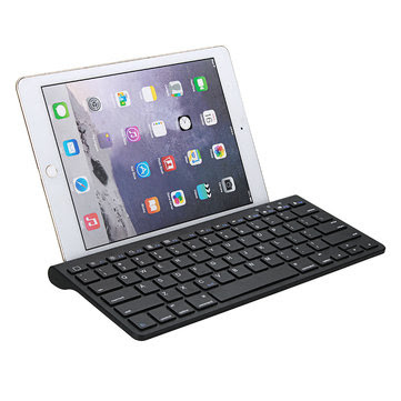 JP139 78 Key Ultra Thin Bluetooth Wireless Keyboard with Retracable Tablet Support 