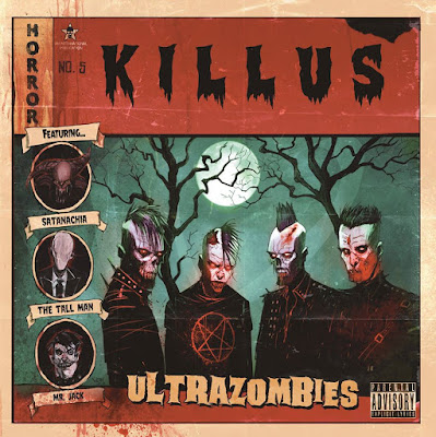 Killus - Ultrazombies - cover album - 2016