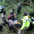 Bus DATRA Terjun ke Jurang di Tele, Diduga Supir Mengantuk