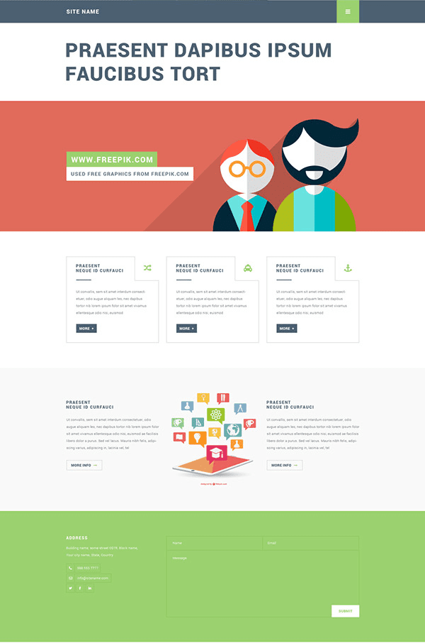 Free Psd Template-134