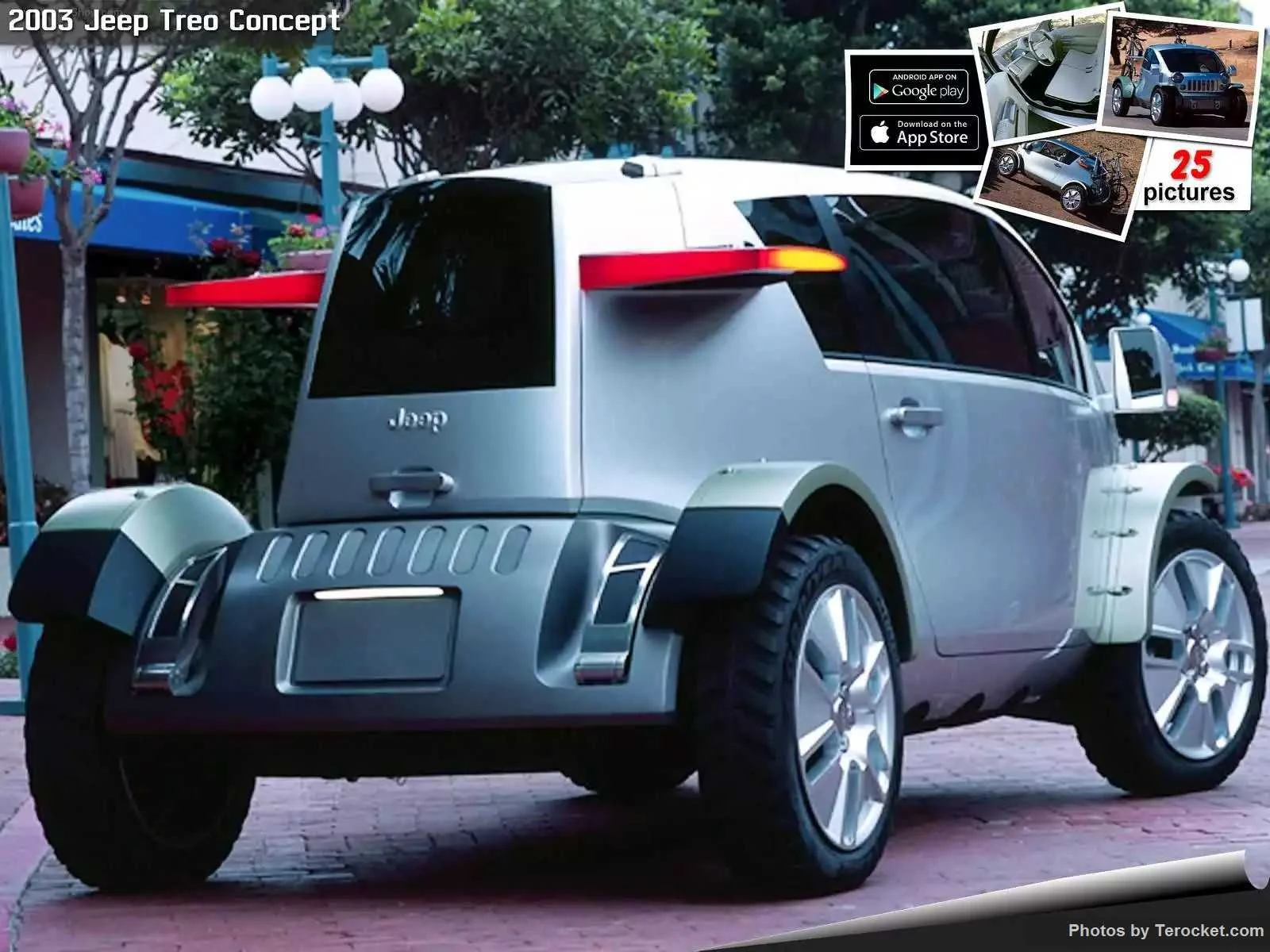 Hình ảnh xe ô tô Jeep Treo Concept 2003 & nội ngoại thất