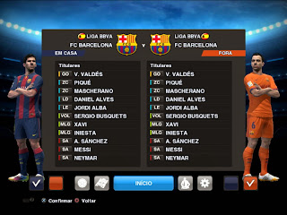 PES 2013 FC Barcelona 14-15 Kits by m4rcelo