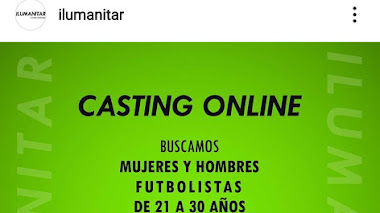 ASUNCIÓN: Se buscan hombres y mujeres que jueguen al FÚTBOL de 21 a 30 años para PUBLICIDAD en PARAGUAY