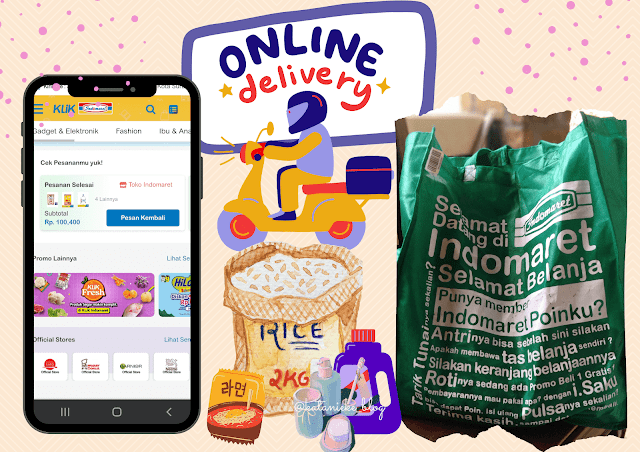 Review belanja online di Klik Indomaret