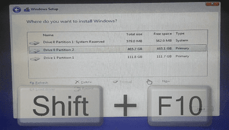 حل مشكلة Windows cannot be installed to this disk  The selected disk is not of the GPT partition