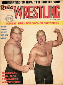 Old wrestling magazine tag team 