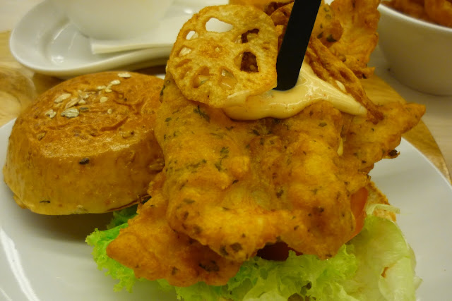 Battered Dory, Burger, Fish