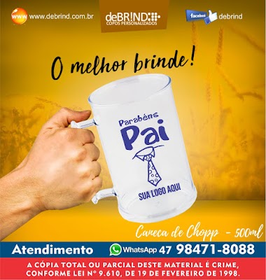 DIA DOS PAIS - COPOS - CANECAS - PERSONALIZADOS - BRINDES - LEMBRANÇAS 2018