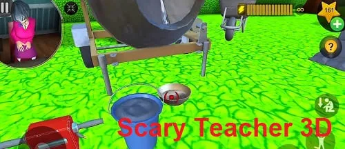 تحميل لعبة المعلمة الشريرة  scary teacher 3d للاندرويد