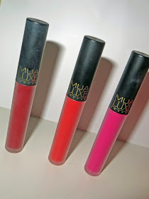 MUA Velvet Lip Lacquer Review Swatches Atomic Criminal Reckless